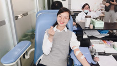 我校教职工积极参与无偿献血活动