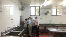 “创平安 迎七一”——学校迎接全省高校安全工作大检查