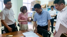 苏州教育局领导来校进行2022年秋季开学工作走访