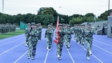 军训会操展芳华  青春筑梦正当时
