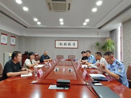 警校联动筑防线 共护校园清朗天